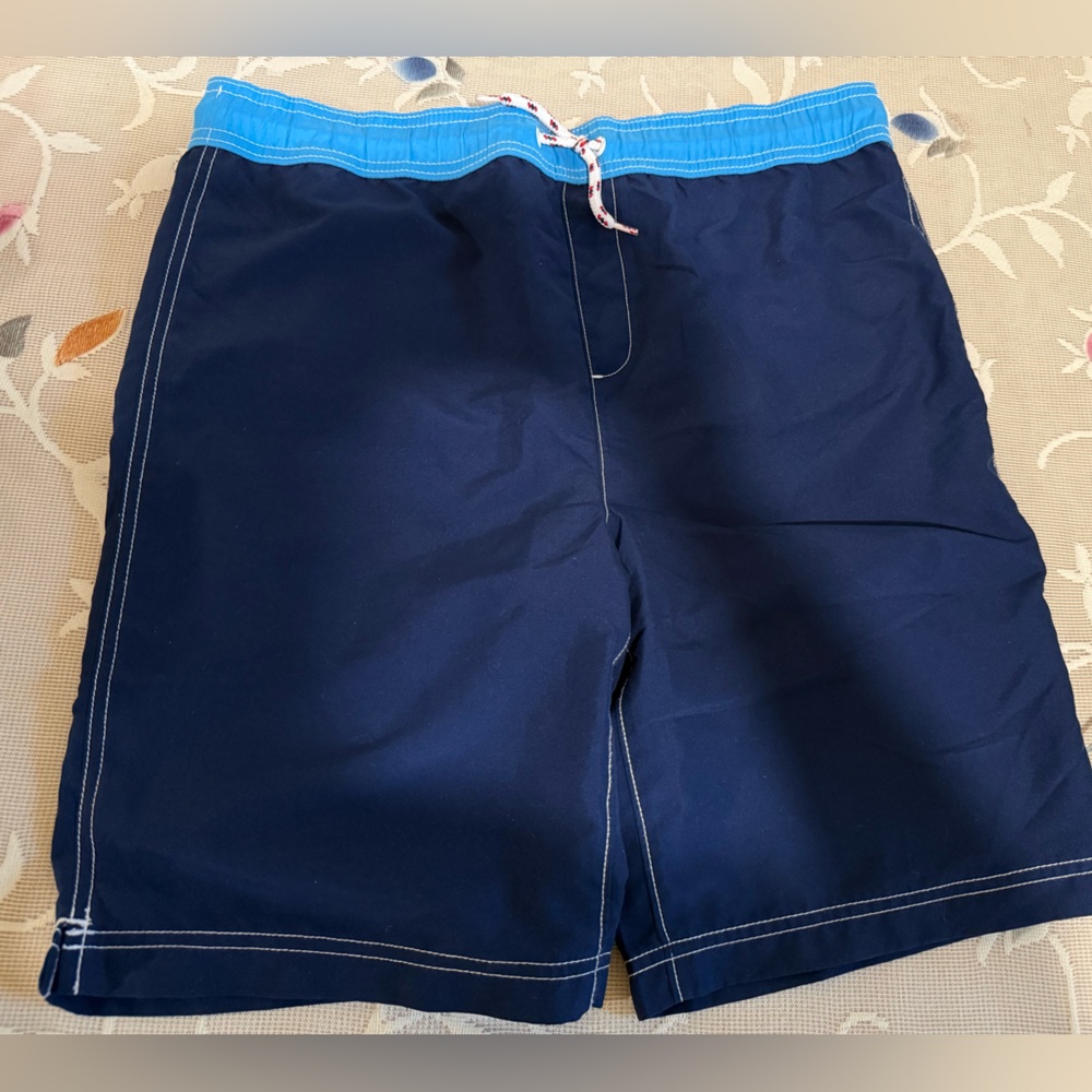 Lands' End Blue Swim Shorts